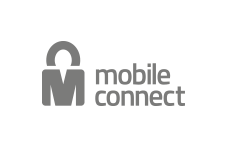 b2b creative agency mobile connect logo